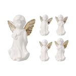 ANJO PORCELANA COR:BRANCO/OURO