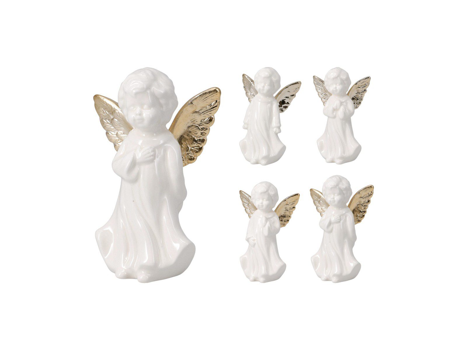 ASL000140_COMPOSITION_001_ ANJO PORCELANA COR:BRANCO/OURO - Image 1