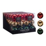 CX. C/6 BOLAS NATAL 8CM SORTIDAS