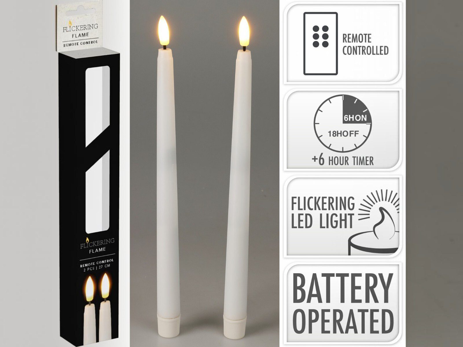 AX5441050_COMPOSITION_001_ (1) CONJ.2 VELAS PLASTICO ELETRONICAS AAA COR:BRANCO - Image 1