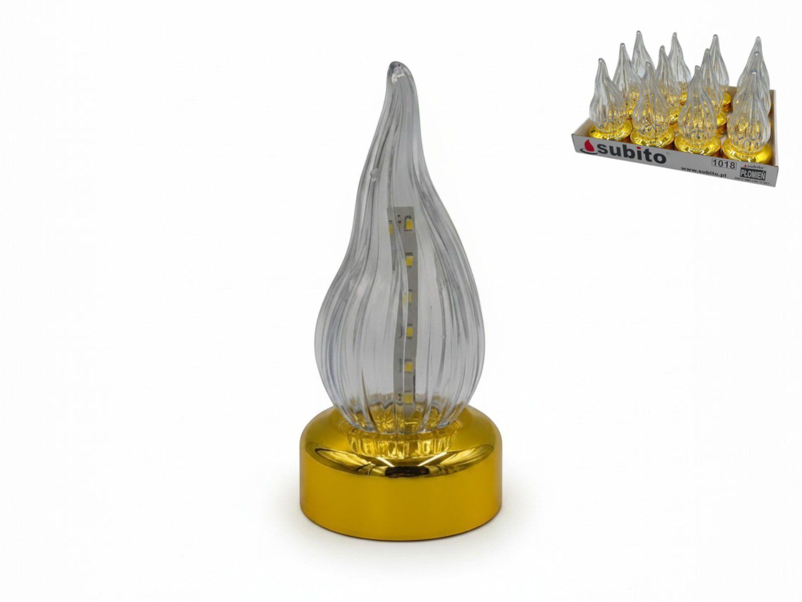 04.000804 CANDEEIRO LED COR:OURO - Image 1