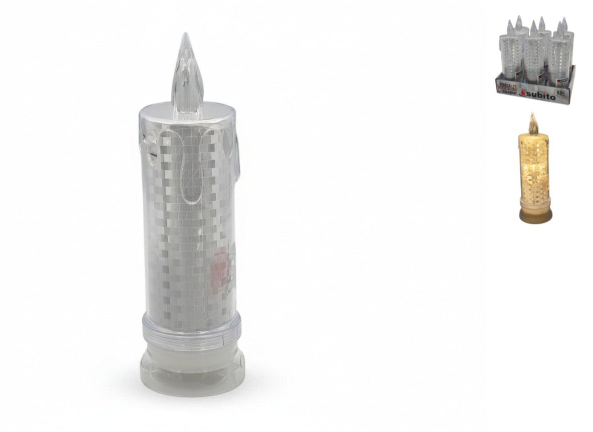 133.000031 CANDEEIRO ELETRONICO LED C/PILHAS LUZ QUENTE - Image 1
