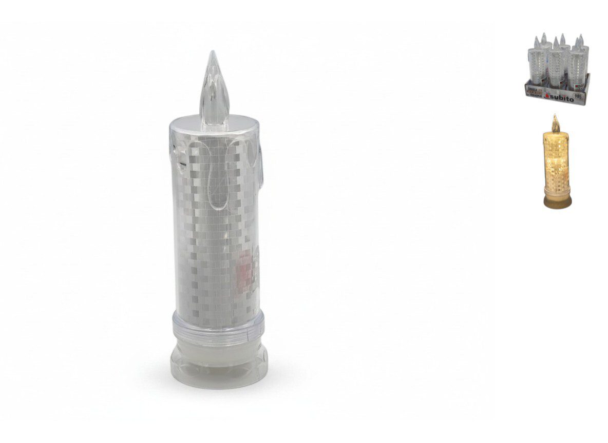 133.000032 CANDEEIRO ELETRONICO LED C/PILHAS LUZ QUENTE - Image 1