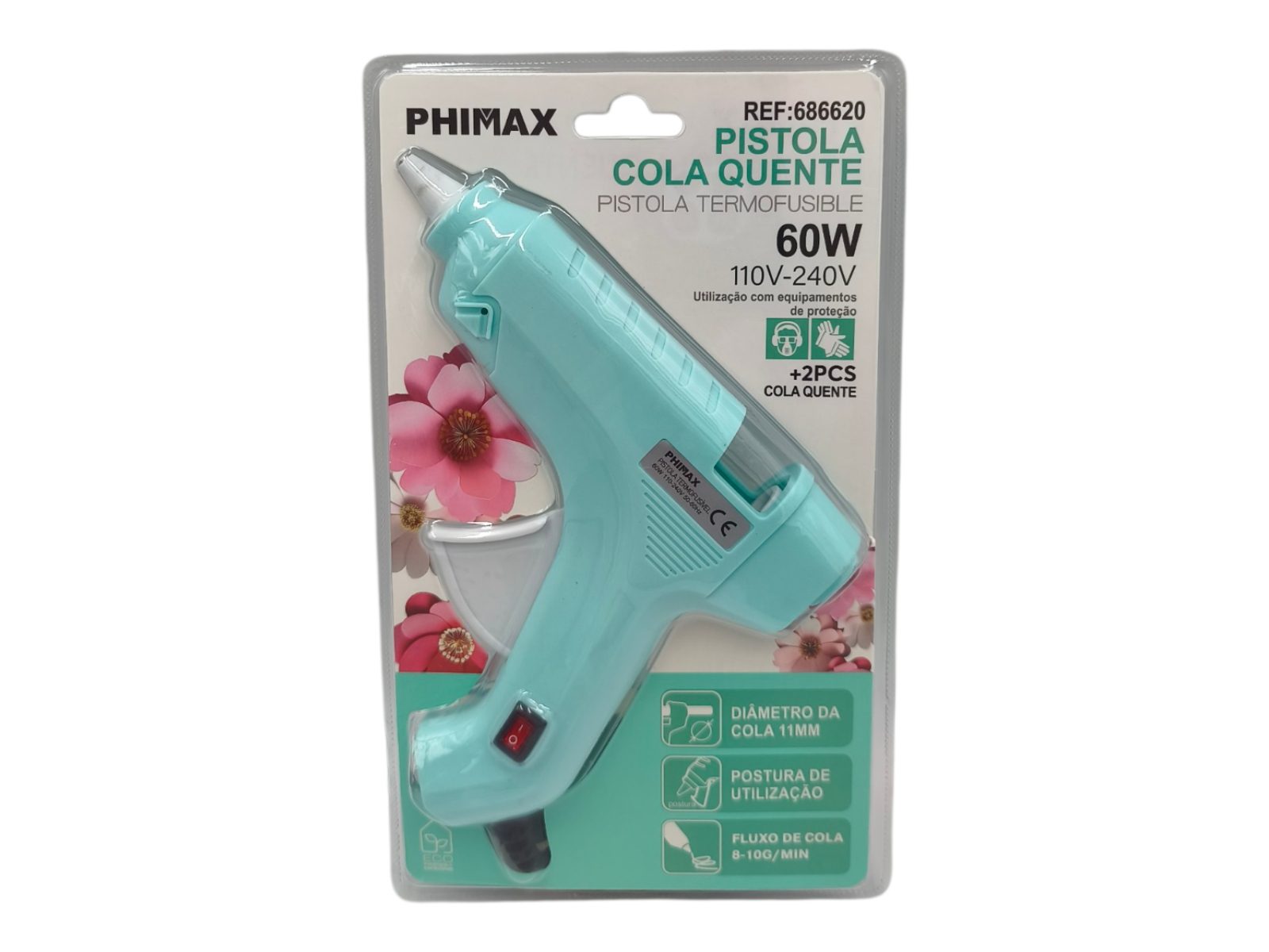 55.000101 PISTOLA DE COLA QUENTE 60W - Image 1