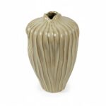 CERAMICA- JARRA SERAFIN COR:CREME