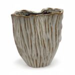 CERAMICA- JARRA LIANO MED. COR:BRANCO