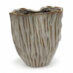 CERAMICA- JARRA LIANO GRD. COR:BRANCO