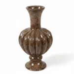 CERAMICA- JARRA TROMP "XL" COR:CASTANHO