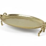 BANDEJA METAL C/SUPORTE LAÇO