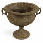 TAÇA METAL RUSTICA C/PE
