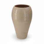 CERAMICA- JARRAO MANGA AREADO MED. COR:BEGE