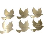 POMBA PACK/6 ACRILICO ETERNA SAUDADE 6CM