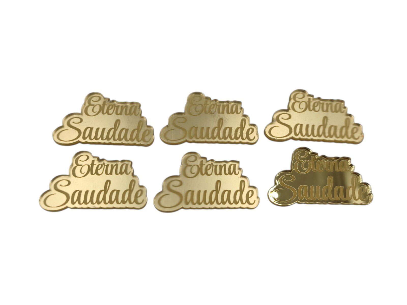 130.000078 ACRILICO PACK/6 ETERNA SAUDADE 5CM - Image 1