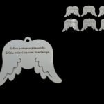 MDF ASAS PACK/6 C/TEXTO 5CM