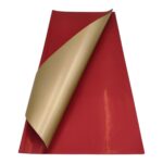 FOLHA CELOFANE 20UNID BICOLOR COR:BORDO