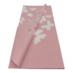 FOLHA CELOFANE 20UNID BORBOLETA COR:ROSA