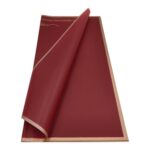 FOLHA CELOFANE 20UNID FRASES COR:BORDO
