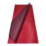 FOLHA CELOFANE 20UNID BICOLOR COR:VERMELHO/BORDO