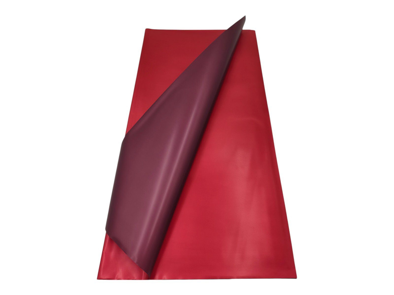 5600768481544 FOLHA CELOFANE 20UNID BICOLOR COR:VERMELHO/BORDO - Image 1