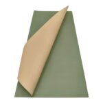 FOLHA CELOFANE 20UNID BICOLOR COR:VERDE/BEJE