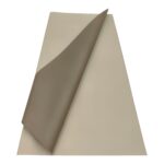 FOLHA CELOFANE 20UNID BICOLOR COR:BEJE/CAFE