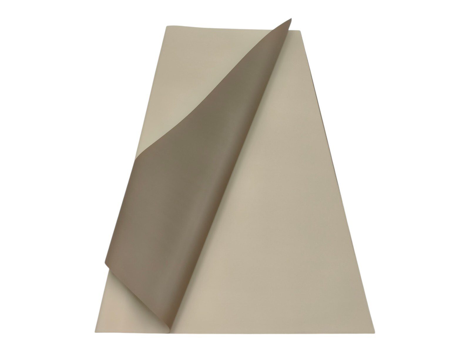 5600768481681 FOLHA CELOFANE 20UNID BICOLOR COR:BEJE/CAFE - Image 1