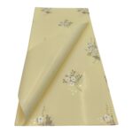FOLHA CELOFANE 20UNID FLORES SILVESTRES COR:AMARELO