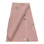 FOLHA CELOFANE 20UNID FLORES SILVESTRES COR:ROSA