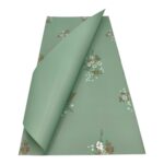 FOLHA CELOFANE 20UNID FLORES SILVESTRES COR:VERDE
