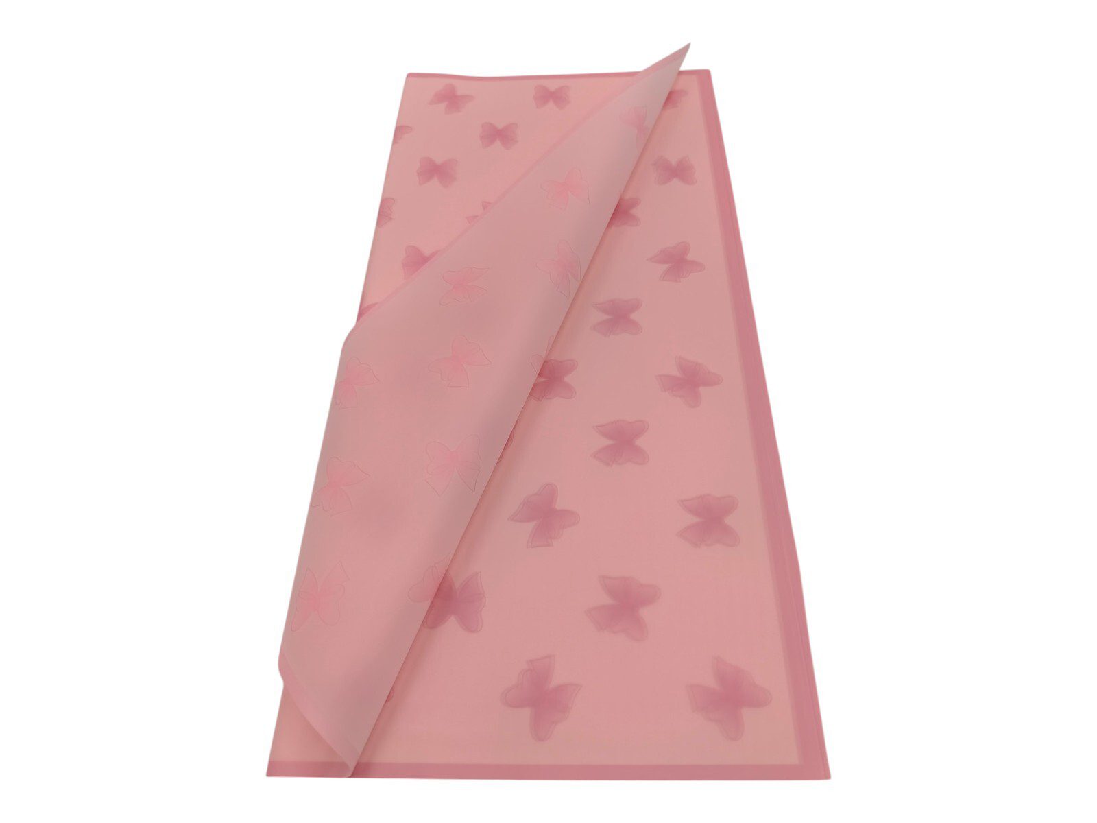 5600768481810 FOLHA CELOFANE 20UNID LAÇOS COR:ROSA - Image 1