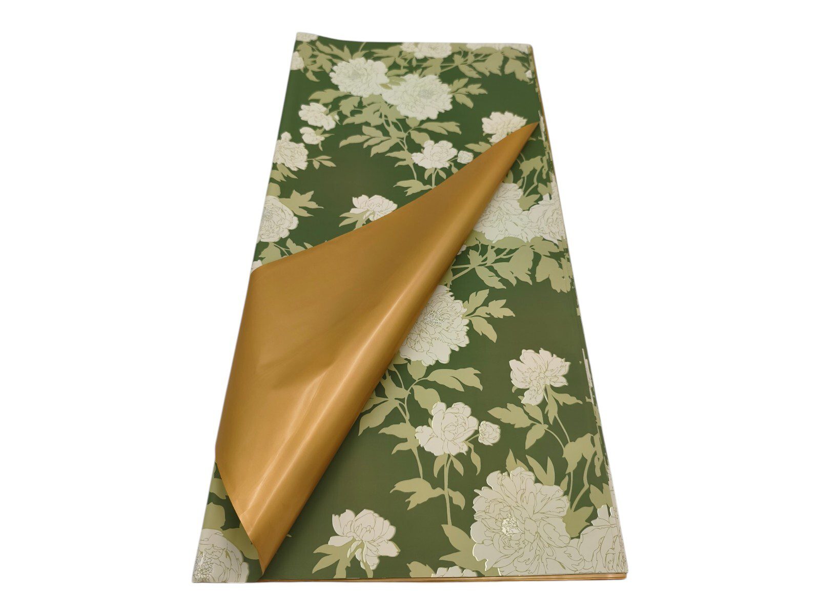 5600768481896 FOLHA CELOFANE 20UNID PEONIA COR:VERDE - Image 1