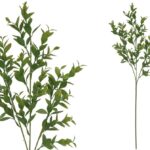 ARTIFICIAL- PE FOLHAS CHA X18 COR:VERDE