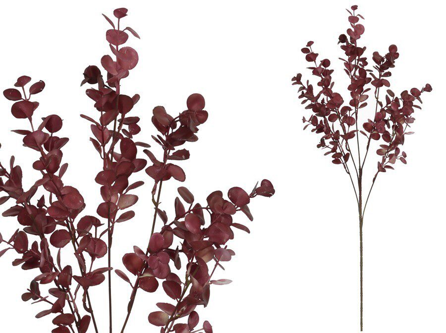 8445393762593 ARTIFICIAL- PE EUCALIPTO X25 COR:BORDO - Image 1
