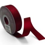 FITA 2.5CMX25MTS COR:BORDO