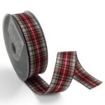 FITA XADREZ 2.5CMX20MT COR:VERMELHO/BRANCO