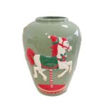 JARRA CERAMICA CAVALO CARROSSEL
