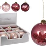 BOLA NATAL BORDADA 10CM