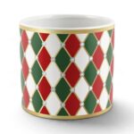 VASO CERAMICA MOTIVO NATAL
