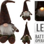GNOMO PELUCHE C/LED 50CM SORTIDOS